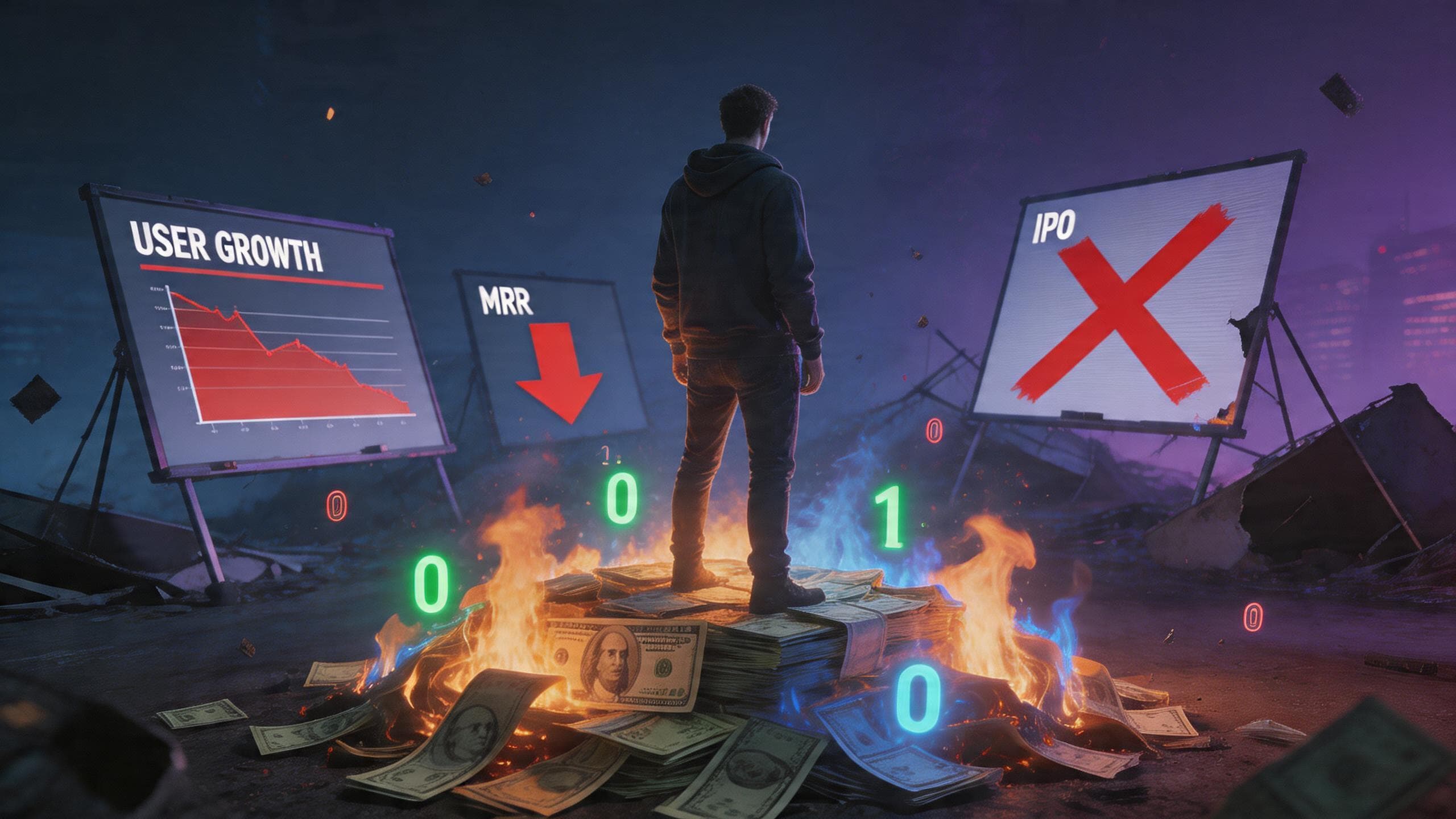 AI创业公司的死亡清单：我在第18个月烧光了第一个100万